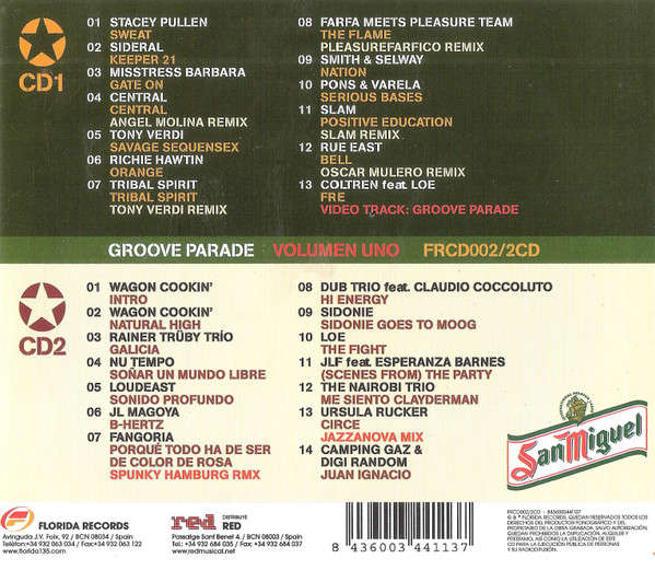 CD - Various - Groove Parade Vol. 1 (2cd)