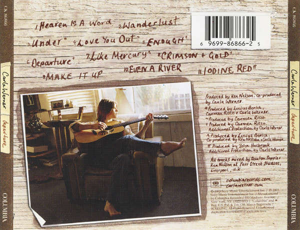 CD - Carla Werner - Departure (New Sealed)