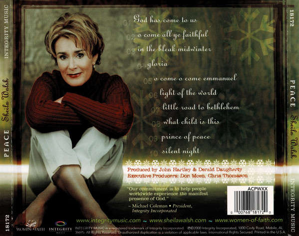 CD - Sheila Walsh - Peace (A Celtic Christmas)