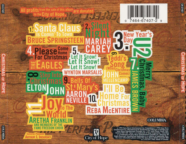 CD - Various - Christmas Of Hope