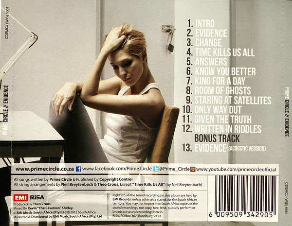 CD - Prime Circle - Evidence