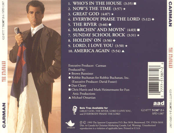 CD - Carman - The Standard