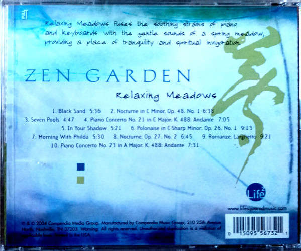 CD - Zen Garden: Relaxing Meadows