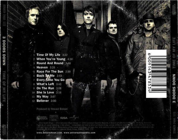 CD - 3 Doors Down - Time Of My Life