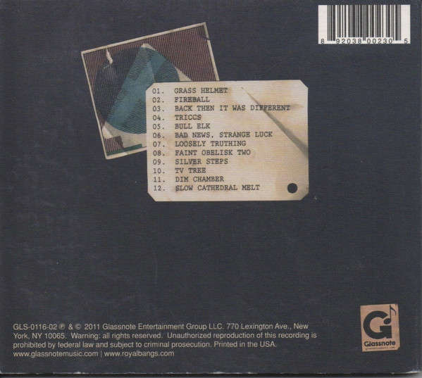 CD - Royal Bangs - Flux Outside (Digipak) (New Sealed)
