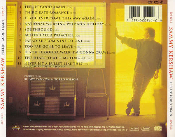 CD - Sammy Kershaw - Feelin' Good Train