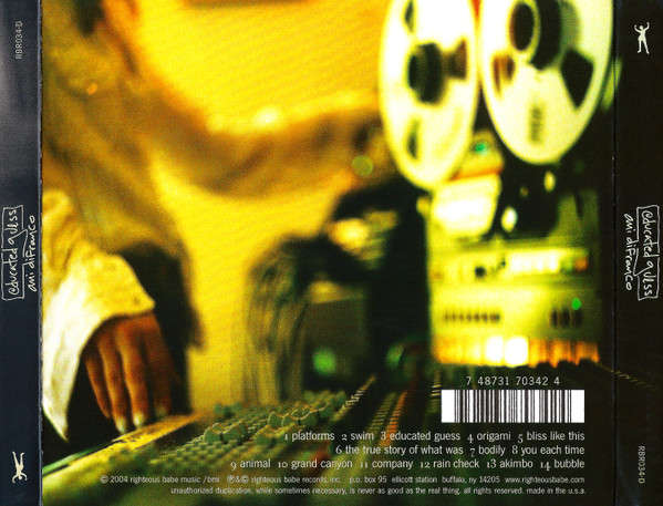 CD - Ani DiFranco - Educated Guess (Digipak)