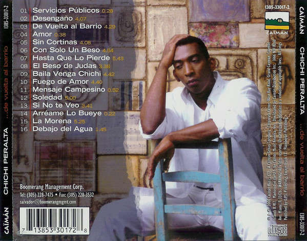 CD - Chichi Peralta - ...De Vuelta Al Barrio