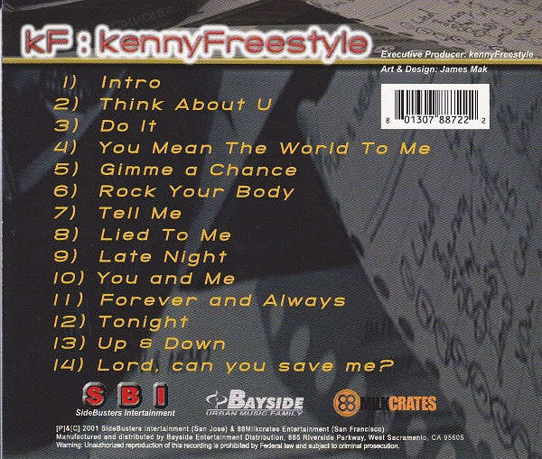 CD - KF: KennyFreestyle - No Genre Is Safe....