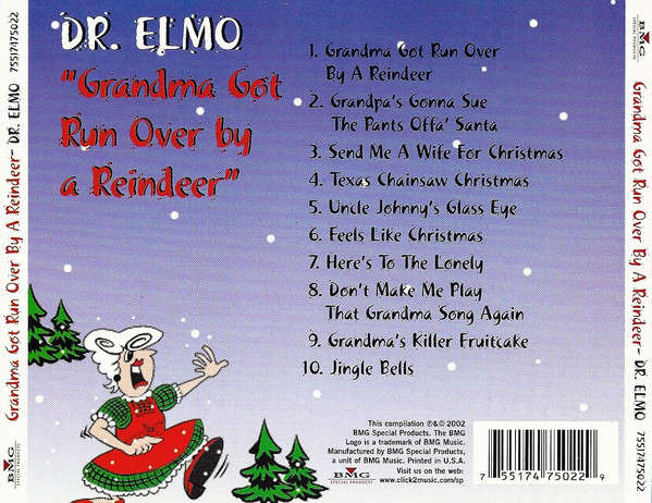 CD - Dr. Elmo  Grandma Got Run Over By A Reindeer