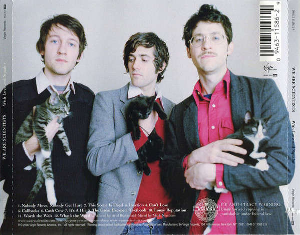 CD - We Are Scientists  With Love And Squalor