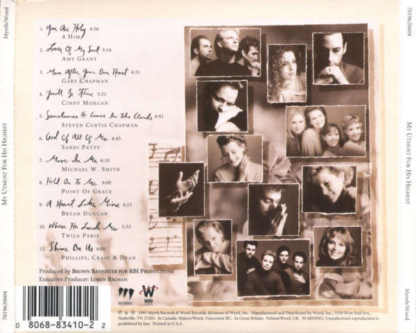 CD - Various - My Utmost For His Highest