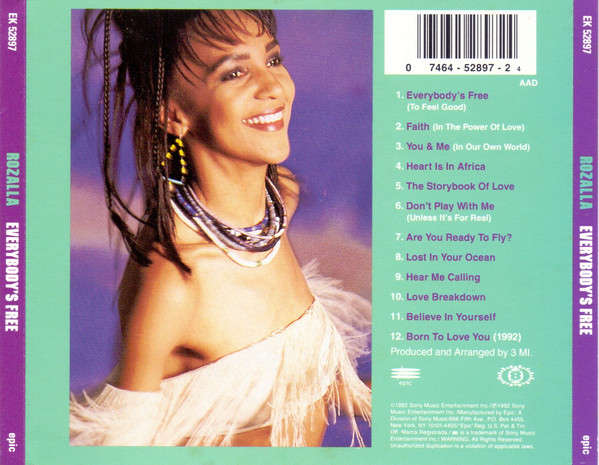 CD - Rozalla - Everybody's Free