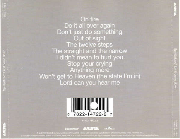 CD - Spiritualized - Let It Come Down