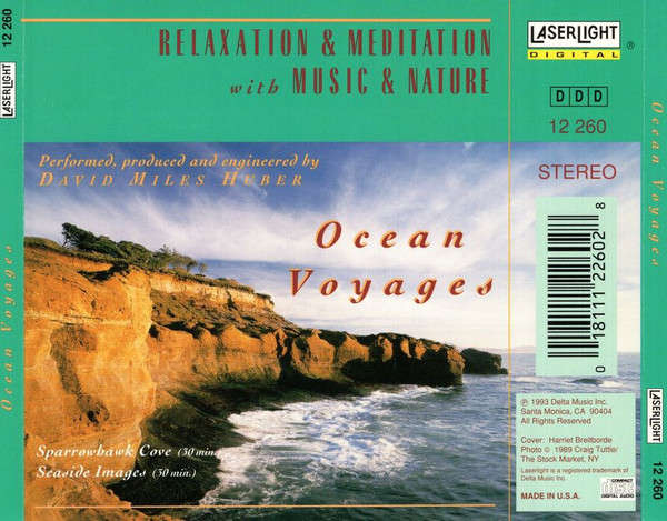 CD - Relaxation & Meditation With Music & Nature (Ocean Voyages) (New Sealed)