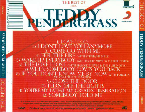 CD - Teddy Pendergrass - The Best Of Teddy Pendergrass (New Sealed)
