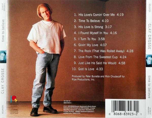CD - Clay Crosse - Time To Believe