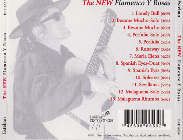 CD - Esteban - The New Flamenco Y Rosas