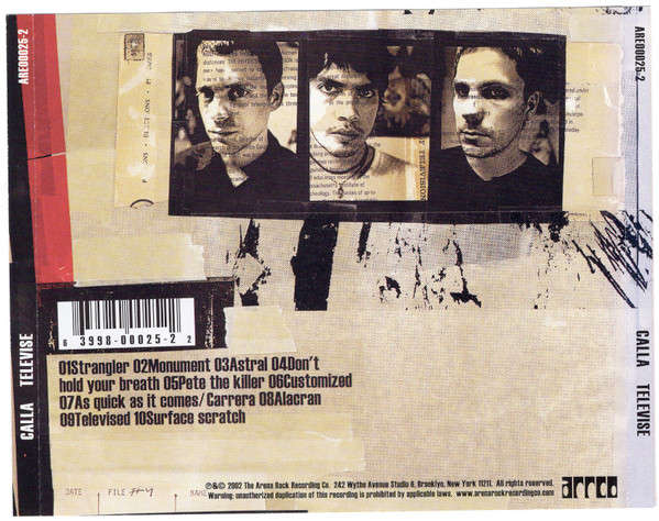 CD - Calla - Televise