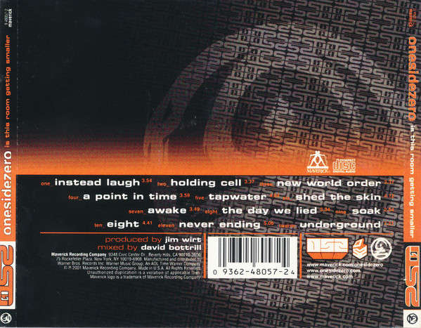 CD - Onesidezero - Is This Room Getting Smaller