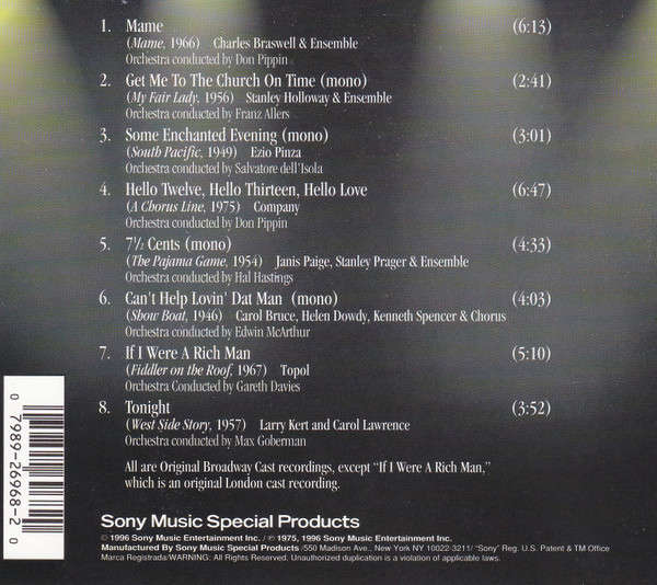 CD - Broadway's Best Presented By Ticketmaster And Mastercard, Volume 2