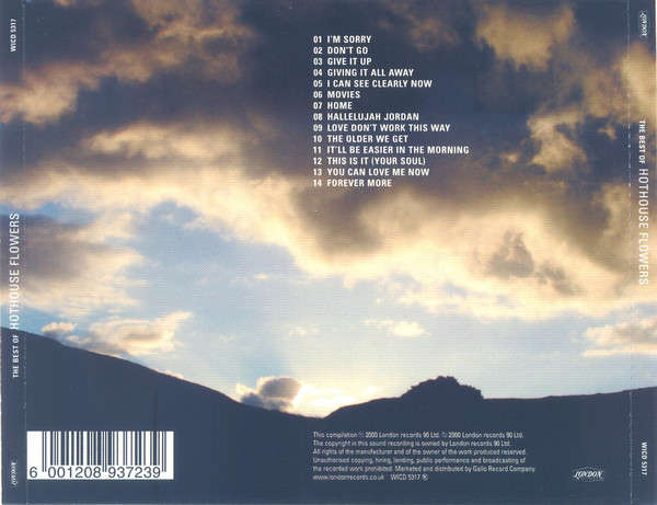 CD - Hothouse Flowers - The Best Of