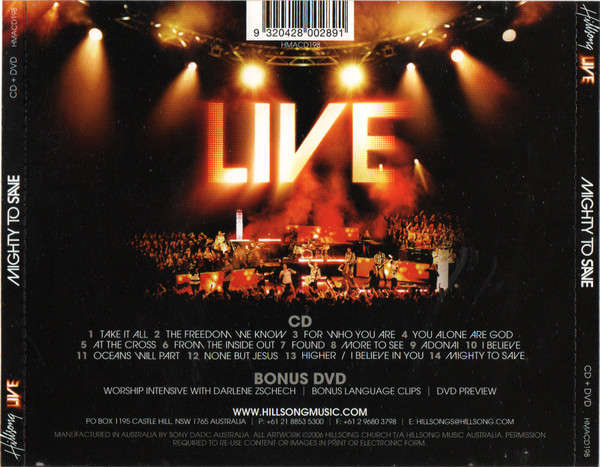 CD - Hillsong -Mighty To Save (Cd + Dvd)