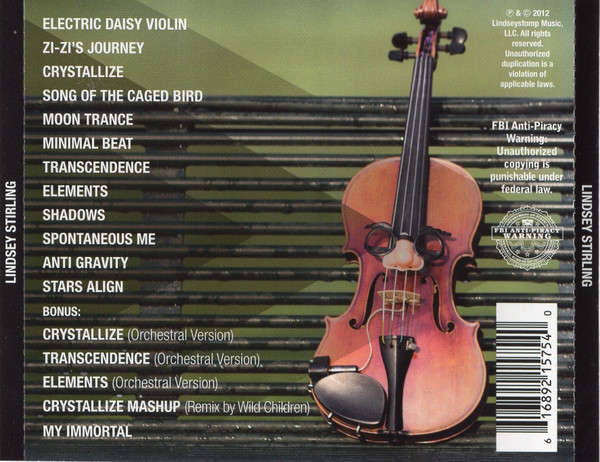 CD - Lindsey Stirling (New Sealed)