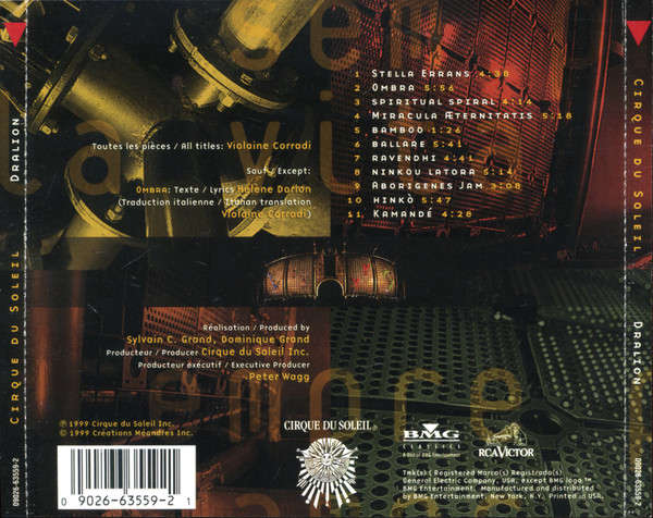 CD - Cirque Du Soleil - Dralion