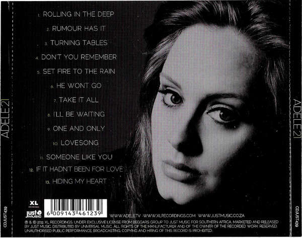 CD - Adele - 21