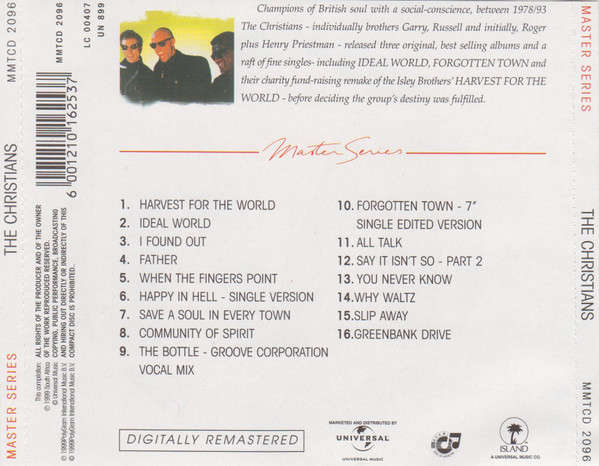 CD - The Christians - The Christians