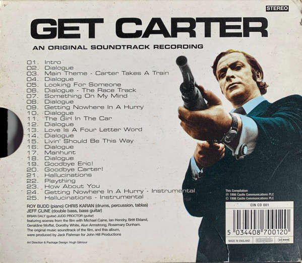 CD - Get Carter - An Original Soundtrack Recording