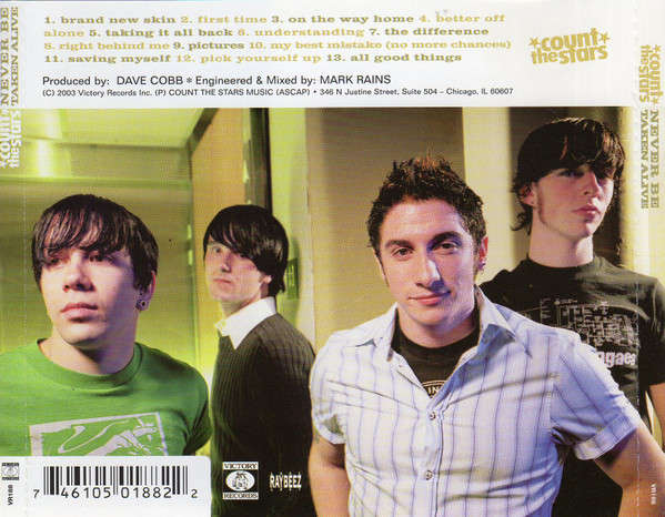 CD - Count The Stars - Never Be Taken Alive