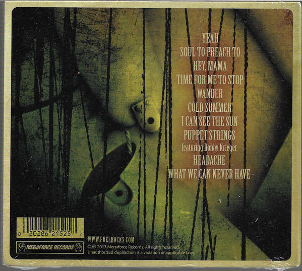 CD - Fuel  Puppet Strings (Digipak) (New Sealed)