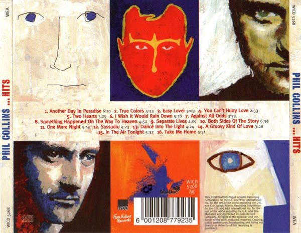 CD - Phil Collins  ...Hits (New Sealed)