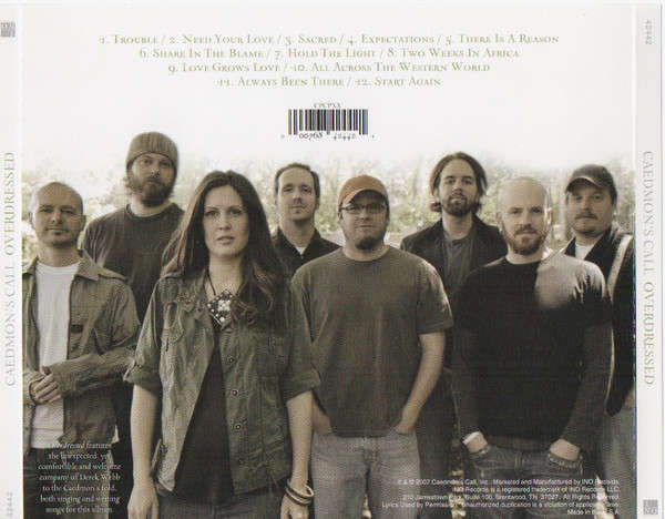 CD - Caedmon's Call - Overdressed (New Sealed)