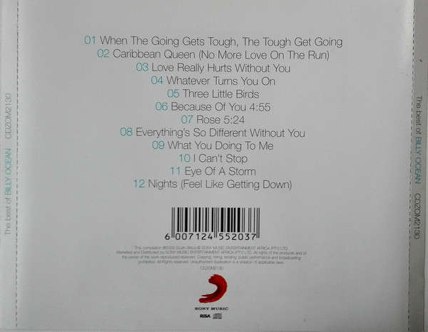CD - Billy Ocean - The Best of (New Sealed) CDZOM2130