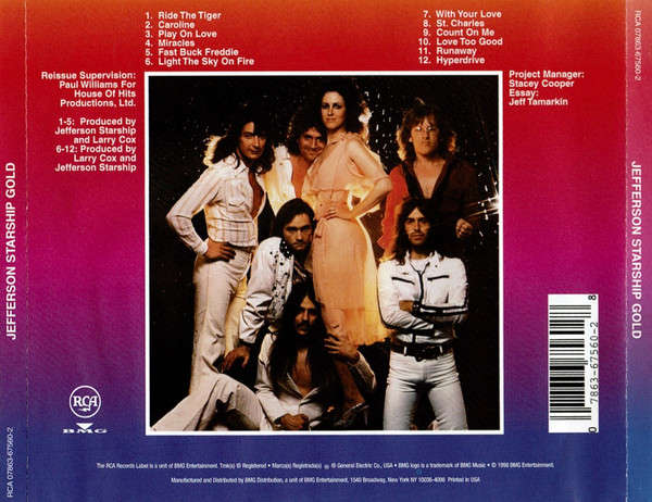 CD - Jefferson Starship - Gold
