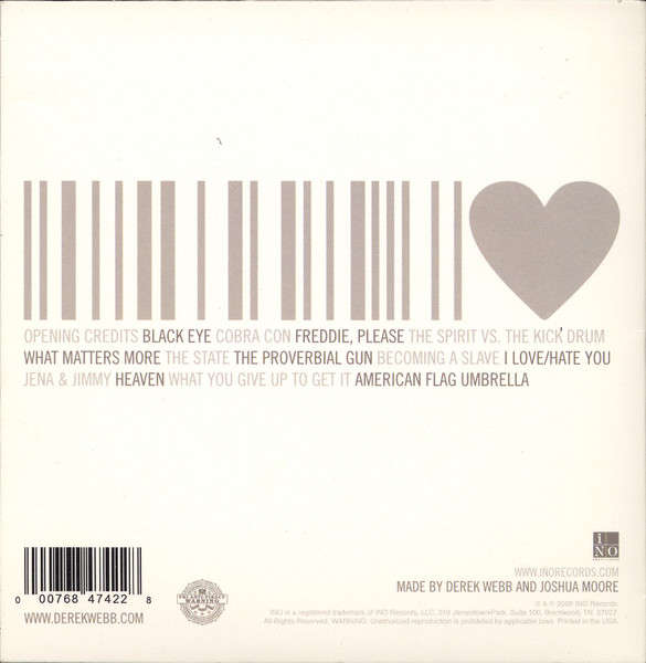 CD - Derek Webb - Stockholm Syndrome