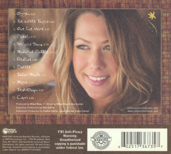 CD - Colbie Caillat - Coco (Tri fold)