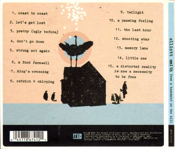 CD - Elliott Smith - From A Basement On The Hill (Digipak)
