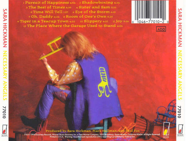 CD - Sara Hickman - Necessary Angels