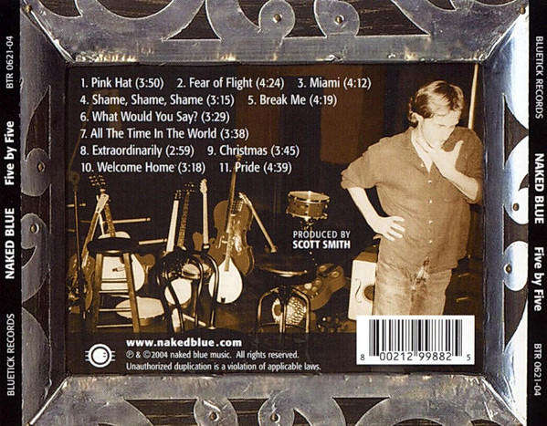 CD - Naked Blue - Five By Five