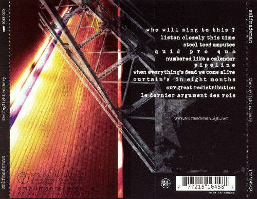 CD - Selfmademan - The Daylight Robbery