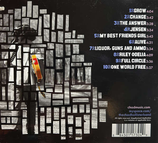 CD - Chad Hollister (Digipak)