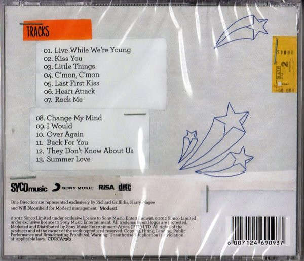 CD - One Direction - Take Me Home