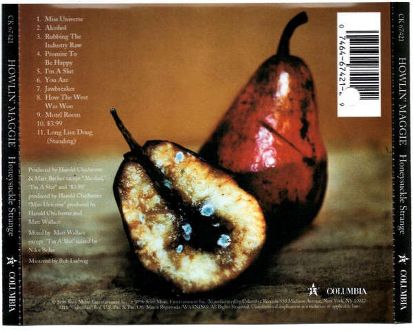 CD - Howlin' Maggie - Honeysuckle Strange (New Sealed)