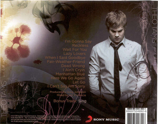 CD - Theo Tams - Give It All Away (New Sealed)
