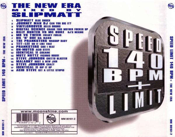 CD - Slipmatt - Speed Limit 140 BPM+: The New Era (New Sealed)