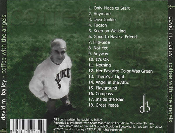 CD - David M. Bailey - Coffe With The Angels (New Sealed)
